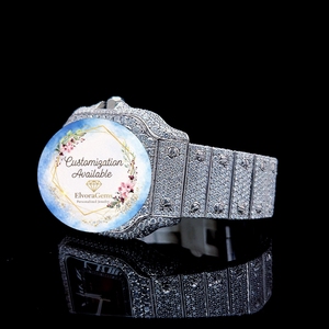 Reloj Inteligente de Acero Inoxidable con Caja Redonda de 40 mm, Personalización Disponible, Joyería de Moda para Mujer - Product Image 2