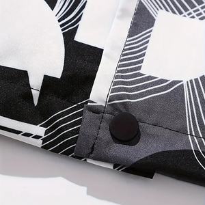 Chaqueta Bomber Deportiva Personalizada con Cremallera Completa para Hombre, Estilo Urbano, Ligera, con Estampado Aleatorio, Venta al por Mayor - Product Image 6