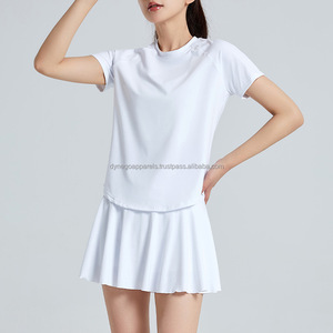 Vestido atlético de fitness de manga larga para mujer Uniformes deportivos de golf y tenis transpirables para mujer - Product Image 3