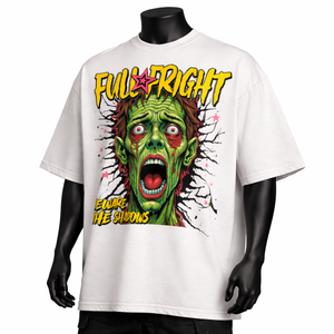100% <b>White</b> Cotton Printed <b>Heavyweight</b> Knitted Breathable Anti-Wrinkle Streetwear Short Sleeve Crew Neck Plain Daily Wear <b>T</b>-<b>Shirt</b> - Product Image 4