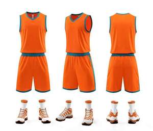 Conjunto de Uniforme de Baloncesto para Hombre TGA, Fabricado en China, Transpirable, de Manga Corta, a Precio de Fábrica, para Todas las Temporadas - Product Image 6