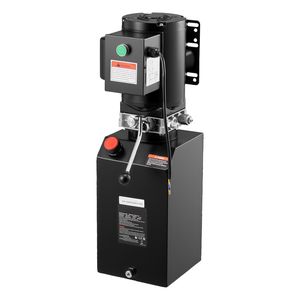 Centralina Idraulica Monofase con Pompa a Singolo Effetto, Portata Olio 6.3 L/min, Pressione Massima di Scarico 22 MPa, Capacità 15 Quarti, AC 220V, Tubo da 6.3 - Product Image 4