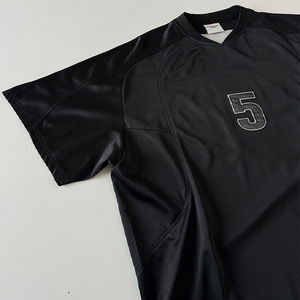 T-shirt en maille Hip Hop pour homme, séchage rapide, respirant, brodé, 100% polyester, personnalisable - Product Image 4