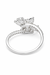 Anillo de Moissanita en Plata de Ley 92.5 KLSR-12188 - Product Image 4