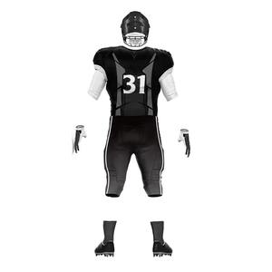Ensemble d'uniformes de football américain personnalisés, qualité professionnelle, maillot et pantalon, équipement complet, respirant, durable, vêtements d'équipe pour hommes et jeunes, entraînement - Product Image 1