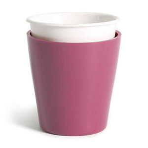 Pot de fleurs en plastique aux couleurs pastel, écologique, durable, léger, décoration intérieure, cadeau, arrangement de fleurs fraîches, drainage - Product Image 6