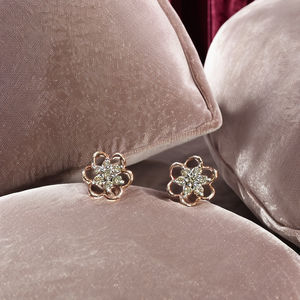 Certifié IGI Or 14 carats Bijoux élégants Boucles d'oreilles en diamant de haute qualité - Product Image 3