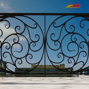 Ideas de barandillas de hierro forjado para balcones que añaden con seguridad una elegancia atemporal y una alta sofisticación a casas residenciales de lujo. - Product Image 2