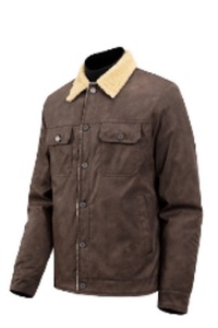 Men's <b>Lightweight</b> Plush Button <b>Denim</b> <b>Jacket</b> Customized Size Windproof Eco-Friendly Quick Dry Spring Autumn Winter Work Casual - Product Image 2