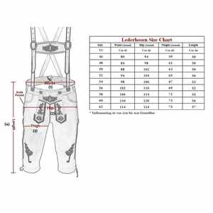 Traje festivo bávaro azul Trachten Lederhosen, camisa para hombre, disfraz para festival Oktoberfest, tallas 46–60 - Product Image 5