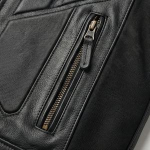 Chaqueta de Motociclista de Cuero Genuino para Hombre de la Mejor Calidad, Nueva Colección de Invierno, Chaquetas de Motocicleta con Protecciones Desmontables Personalizadas - Product Image 5