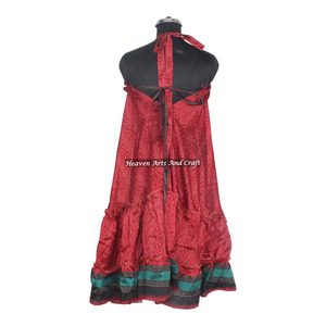 New Bohemian Unbranded Fashionable Women's Silk <b>Spaghetti</b> Maxi Dress Ladies Elegant Dinner Gown Sleeveless Evening Gowns Women's - Product Image 4