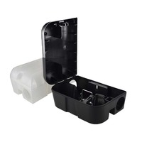 Station d'appât améliorée en plastique pour souris et rats, boîte de lutte contre les rongeurs avec système de verrouillage amélioré, piège professionnel