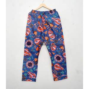 Conjunto de pijama de algodón con estampado floral, suave y ligero, para mujer, para dormir por la noche. - Product Image 2