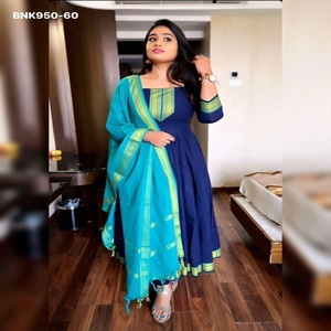 Colección de Vestidos y Dupattas de Georgette con Estampado para Uso Ocasional, de Primera Calidad y Nueva Llegada, Fabricante de Surat - Product Image 1