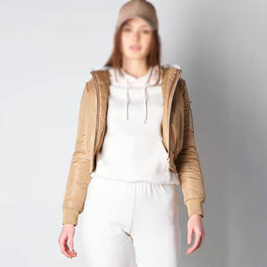 Econex Sports 2025, chaqueta vaquera ajustada para mujer con etiqueta personalizada, ropa de calle vaquera azul, abrigos de moda de doble botonadura - Product Image 3