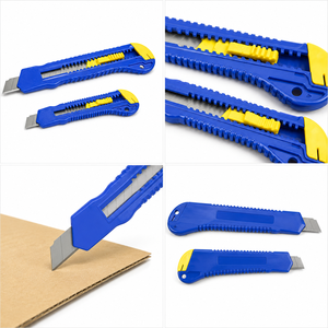 มีดคัตเตอร์แบบหักได้สำหรับงานหนัก |   มีดคัตเตอร์อเนกประสงค์แบบพับเก็บได้ - Product Image 3