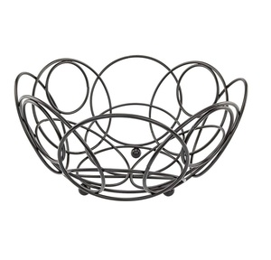 Round Shape Vintage Style Eco-Friendly Multi-Purpose Household Vegetable and <b>Fruit</b> <b>Storage</b> Organizer Iron Wire Basket - Product Image 5