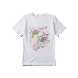 Camisetas de Manga Corta con Cuello Redondo, Estampadas, Casuales, de Primera Calidad para Mujer, 100% Algodón, Transpirables y de Secado Rápido, Gran Venta - Product Image 3