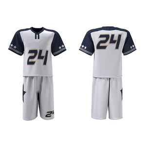 Uniformes de Lacrosse de Alta Calidad, Ropa Deportiva de Equipo, Transpirable, Antibacteriana, Impresión por Transferencia de Calor, Jersey 100% Poliéster Personalizado - Product Image 1