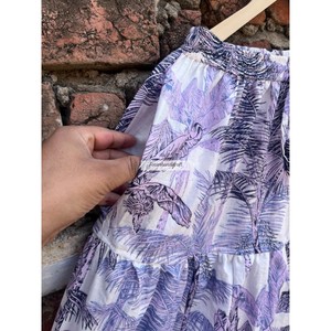 100% Cotton Maxi <b>Skirt</b> Dress Women's Summer <b>Skirt</b> Boho Gypsy Long Midi <b>Skirt</b> Floral Print <b>Skirt</b> With Two Side Pockets - Product Image 5