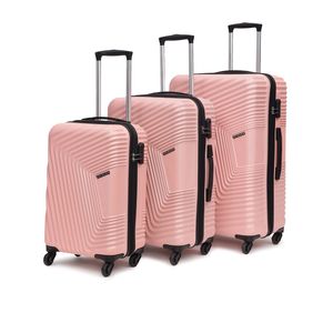 Durable 3 Piece Ultimate Hardside Luggage Collection Travel Suitcases with Smooth Silent Wheels and Impact <b>Corner</b> <b>Protectors</b> - Product Image 1