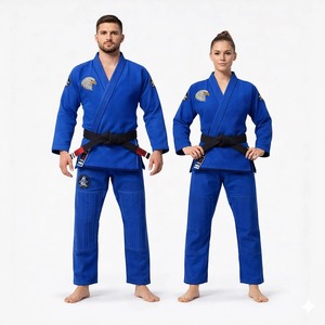 Wholesale Customized Men's Judo Gi BJJ Kimono Stretched 100% Cotton Martial Arts Uniform Jiu Jitsu Kimono Gi Jitsu Uniform - Product Image 5