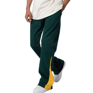 Plus Size 100% Cotton <b>Men</b> <b>Flare</b> Joggers Outdoor Use <b>Men</b> Workout Wear <b>Flare</b> Joggers For <b>Men</b> - Product Image 5