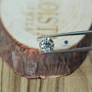 Diamant synthétique (cultivé en laboratoire) rond brillant Loista 4.00CT (couleur E) pour la fabrication de bijoux - Product Image 1