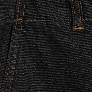 Pantalones Vaqueros de Mezclilla para Hombre, Corte Holgado, Cintura Alta, Lavado Oscuro, Estilo Casual, de Algodón, para Otoño - Product Image 5