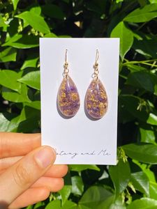 Pendientes de Resina Tradicionales Hechos a Mano, Ecológicos, Modelo para Mujer, Únicos, Ligeros, de Alta Calidad, Hechos a Mano, en Tendencia - Product Image 4