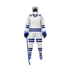 Uniforme de hockey sur glace à prix de gros, fabriqué avec les meilleurs matériaux, coupe confortable, vêtements de sport unisexes, uniformes de hockey sur glace en vente - Product Image 1