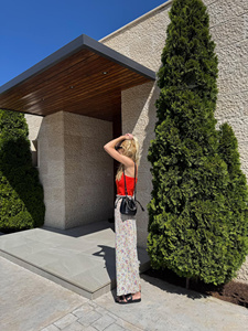 Premium Genuine Leather Fringe Handbag for Women – Vintage Boho Style Shoulder <b>Bag</b> with Tassels & <b>Studded</b> Detail - Product Image 5