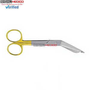 Ciseaux à pansements de qualité supérieure de 7,25 pouces, instrument médical chirurgical EMT, premiers secours, acier inoxydable allemand, traumatisme, urgence - Product Image 3
