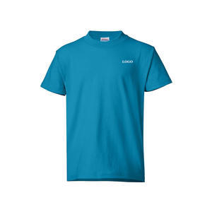 Camiseta de Algodón OEM para Adolescentes, Manga Corta, para Bebés/Niños, Precio al por Mayor, Tejido Suave, Transpirable, Cuello Redondo, Modelo 2026 - Product Image 3