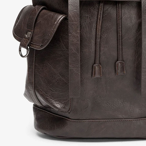 Custom Made <b>Lightweight</b> Leather <b>Backpacks</b> Hot Sale Leather <b>Backpacks</b> Made in Pakistan Leather <b>Backpacks</b> - Product Image 2
