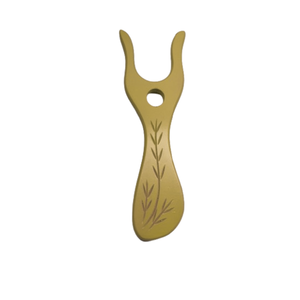 Aguja de tejer de madera ligera diseñada para un agarre cómodo durante sesiones prolongadas de tejido. - Product Image 2