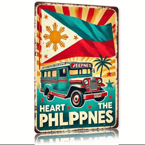 CIFbuy Targa in Alluminio Vintage Rustica 8x12 Pollici (20.3x30.5cm) per Decorazione Casa, Insegna per TikTok e Servizio Ritiro Temu - Product Image 4