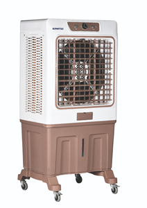 Enfriador de Aire Eléctrico Portátil Magic Cool 135L con Ruedas, Cuerpo de Plástico Azul y Blanco, Control Mecánico, Uso Doméstico - Product Image 2