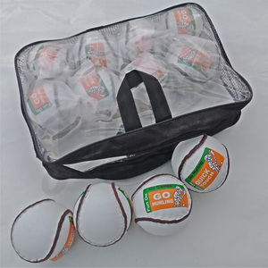 Ballon de hurling Sliotar de haute qualité – Extérieur en cuir PU, noyau en liège pour usage en club et entraînement – Sport gaulois haut de gamme – Hurling personnalisé - Product Image 2