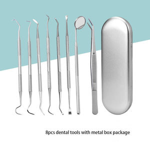 Kits de Herramientas Profesionales para el Cuidado Dental, Kits de Herramientas Quirúrgicas de Acero Inoxidable para Tallar Cera Dental - Product Image 4