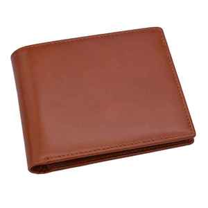 กระเป๋าสตางค์หนังแท้สีดำสำหรับผู้ชาย ดีไซน์หรูหรา ทำมือ ทรงบาง - Product Image 6