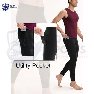 Pantalones Deportivos de Compresión para Hombre, de Alto Rendimiento, el Mejor Servicio, Precio al por Mayor, Transpirables, Cómodos y de Alta Calidad - Product Image 6