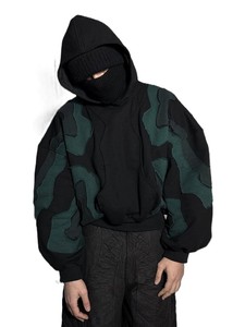 Sudadera con Capucha Extra Grande con Cierre, para Hombre, Corte Regular, Estilo Urbano de Invierno, 100% Algodón - Product Image 5