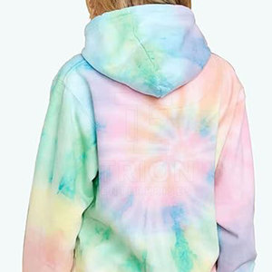 Sudaderas con capucha de tie dye transpirables y ligeras para mujer, ajuste cómodo, ropa informal, sudaderas con capucha de tie dye para mujer en venta en línea - Product Image 3