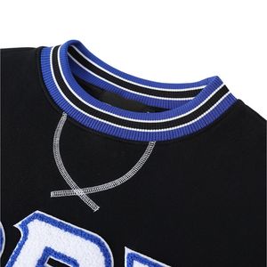 Sudadera de Cuello Redondo Negra de Chenilla Phi Beta Sigma para Hombre, Ajuste Cómodo, Tela Premium, Ropa Casual de Fraternidad Griega - Product Image 4