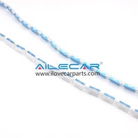 AILECAR - Tira de Luces LED RGBW para el Día, con Control por Aplicación, Efecto de Persecución de Cristales, con Señal de Giro Secuencial