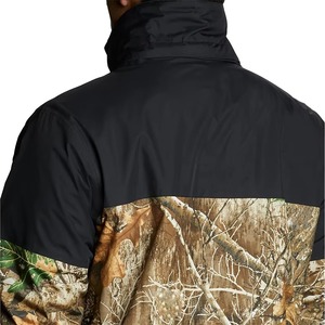 <b>Mens</b> Hunting <b>Jacket</b> Orange <b>Camouflage</b> Duck Winter Waterproof Outdoor 100% Polyester Custom Logo OEM Service Decoy - Product Image 3