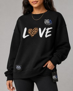 Sweat-shirts pour femmes de couleur unie, personnalisables avec votre propre logo, collection automne 2026 - Product Image 1