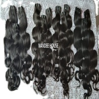 Unprocessed Virgin 100% Raw Afro/Curl Bundles Cuticle Aligned Peruvian Lace Closure 100% Indian 10A Bleach Human Hair Extensions - Product Image 2
